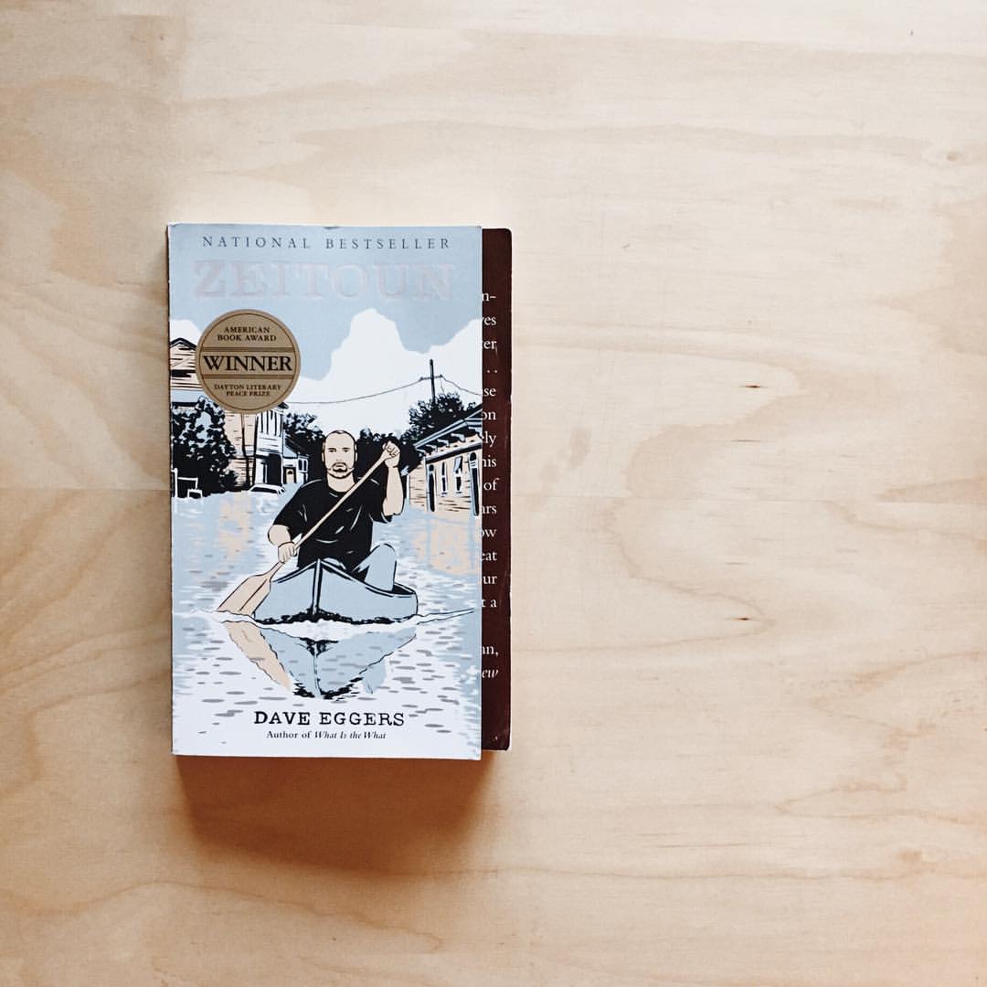 &ldquo;Zeitoun&rdquo; by Dave Eggers is a heartbreaking true story of one family&rsquo;s experience during and after Hurricane Katrina. It&rsquo;s a disturbing account of government dysfunction and survival in post-Katrina New Orleans. I learned so much from this book and couldn&rsquo;t recommend it more.